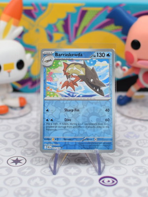 Pokémon Destined Rivals Barraskewda DRI 063 Reverse Holo Uncommon κάρτα NM