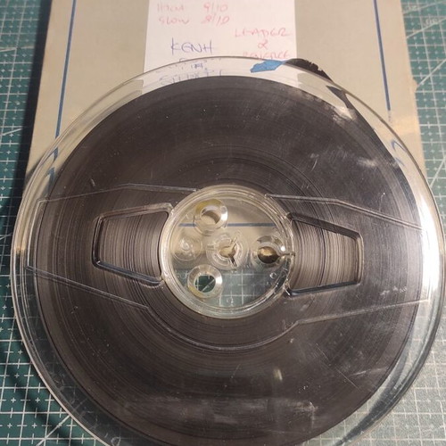 7-Inch Reel-to-Reel Tapes used, set of 8 with analog recordings