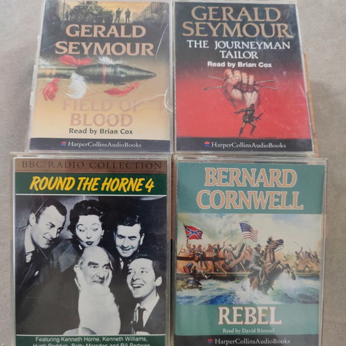 English audio book set of 4 cassettes like new