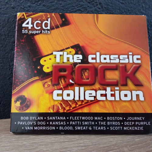 The Classic Rock Collection 4 CD set used, 55 hits
