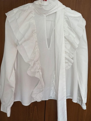 Zara white shirt, size S / 36 / 8