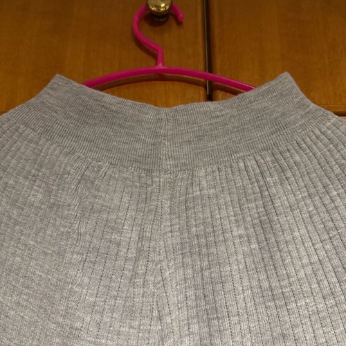 Knitted set like new, gray, size M-L