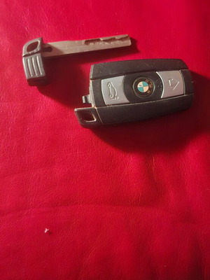 BMW car key used, genuine