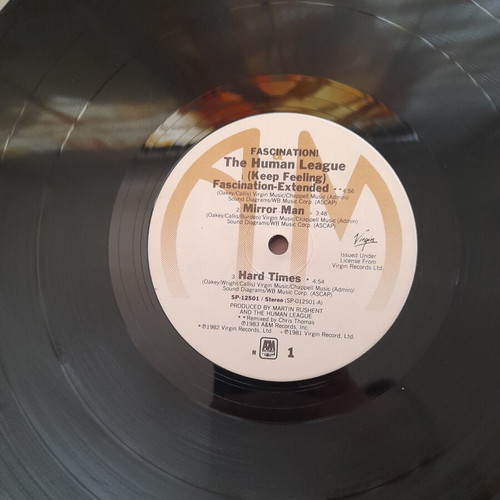 The Human League Fascination vinyl record used, pop