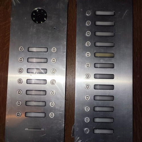 Inox Video Doorphone Set DMR21 with Expansion Panel new