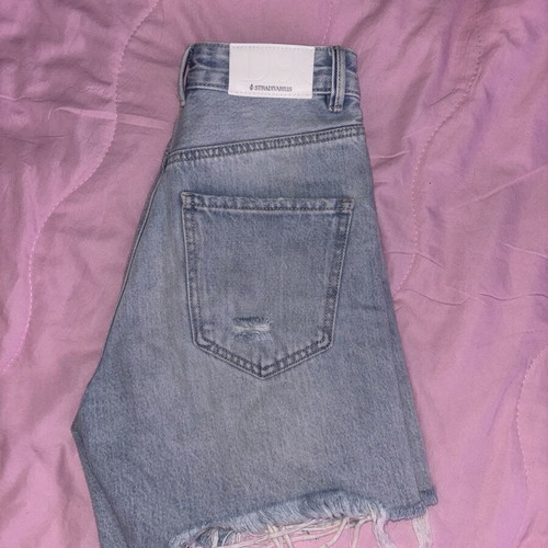 Stradivarius denim shorts like new, multicolor, size XXS