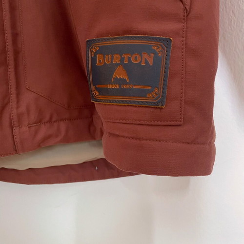 Burton Folsom jacket like new, brown, size XL