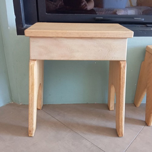 Wooden stool new