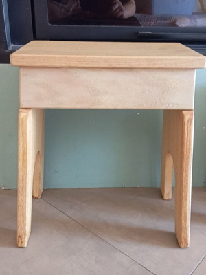 Wooden stool new