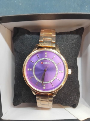 Curren women's wristwatch new, case diameter 32 mm