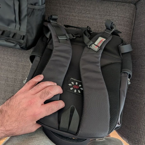 King Business laptop bag used, black