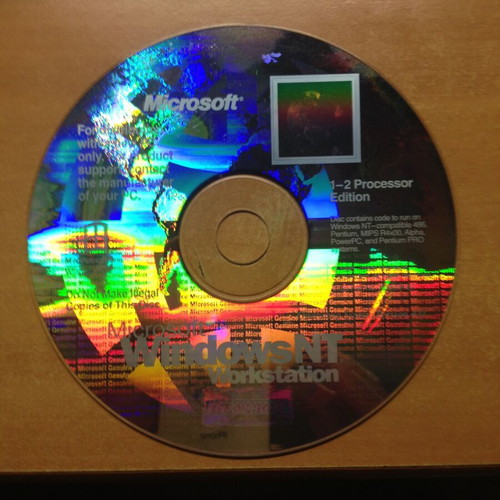 Microsoft Windows NT Workstation 4.0 CD like new