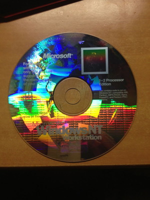 Microsoft Windows NT Workstation 4.0 CD like new