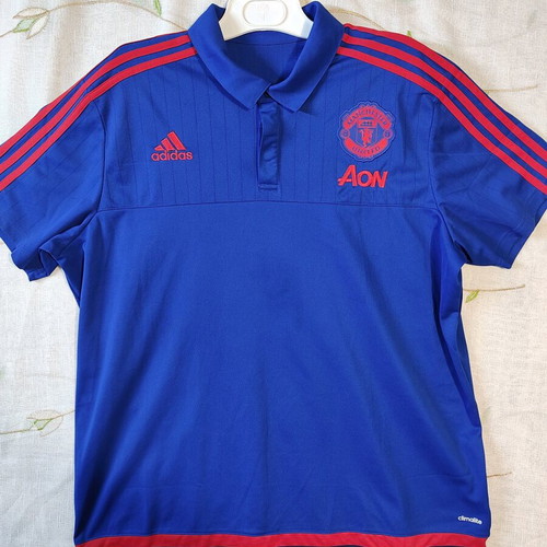 Manchester United 2015-16 Adidas polo shirt like new, size 2XL