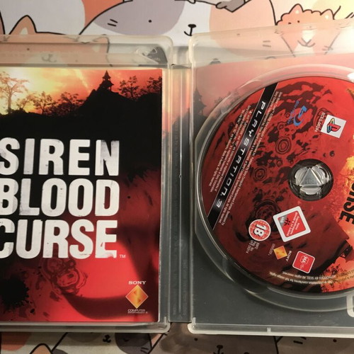 Siren Blood Curse PS3 like new
