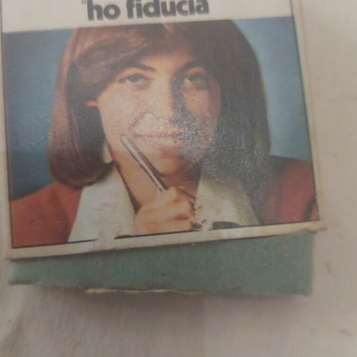 Italian matchbox Ho Fiducia used, vintage collectible