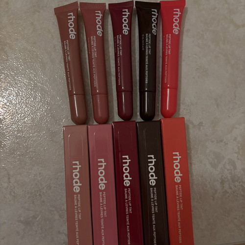 Rhode Peptide Lip Tints new and unused