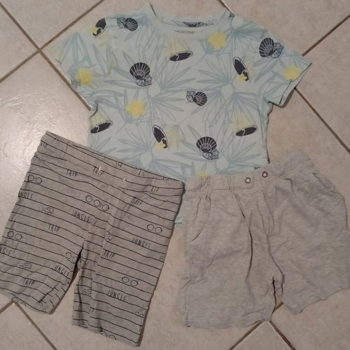 Orchestra summer set for boys 5-6 years used, t-shirt and shorts