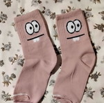 Socks pink one size new