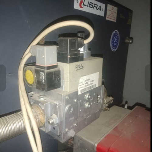 Libra Therm oil boiler used with Riello gas burner
