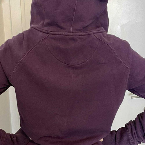 Nike women's full-zip hoodie purple size M like new