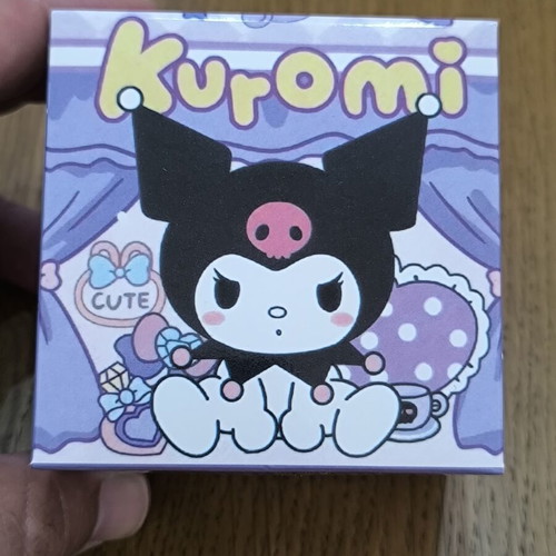 Kuromi Cute Anime Watch with Purple Strap and Gift Box