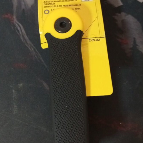 Stanley Folding Allen Key Set 1.5mm to 8mm new