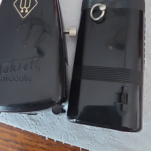 Vintage Bakelite Metronomes used, Taktell Piccolo and Maelzel Paquet