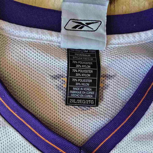 NBA Phoenix Suns basketball jersey #13 Nash Reebok used size 2XL