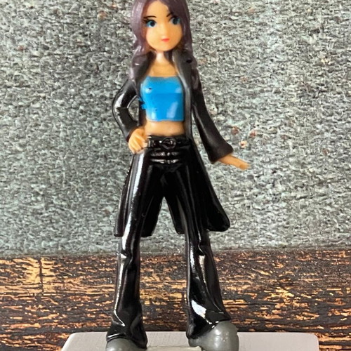 Collectible Mini Anime Style Figure 6.5cm new, girl with trench coat