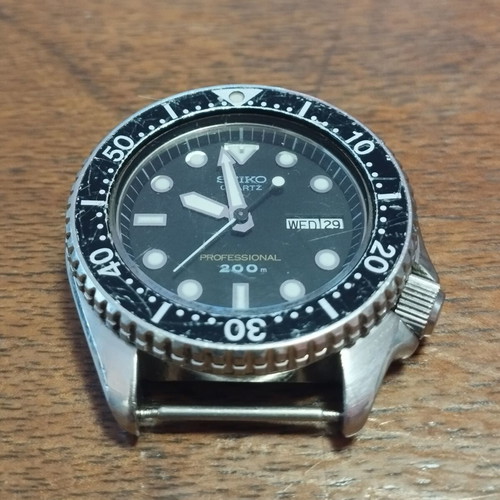 Seiko Professional 6458-6020 wristwatch used, 200m, JDM model