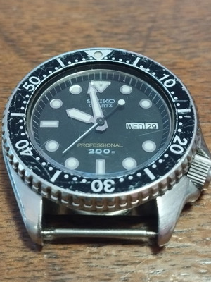 Seiko Professional 6458-6020 wristwatch used, 200m, JDM model