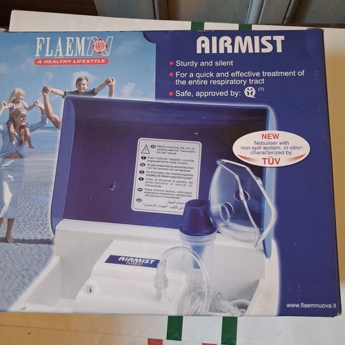 Flaem Airmist F700 Nebulizer like new, incomplete set with box
