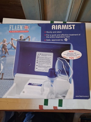 Flaem Airmist F700 Nebulizer like new, incomplete set with box