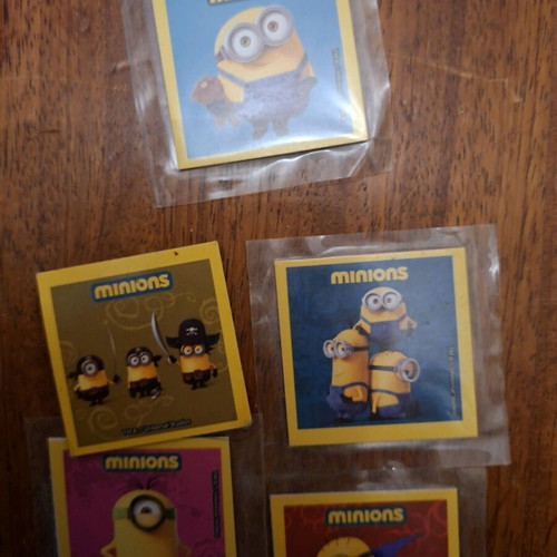 Collectible Cheetos Minions stickers new