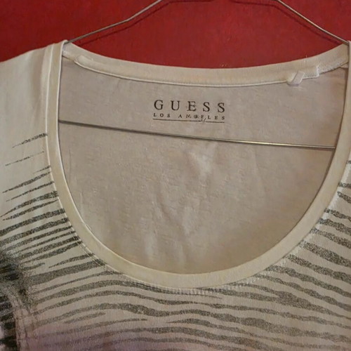 Top with Guess print like new, size S