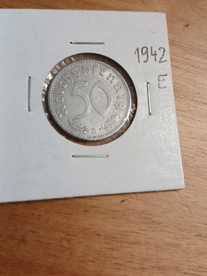 Κέρμα deutsches reich 1942 50pf E μεταχειρισμένο