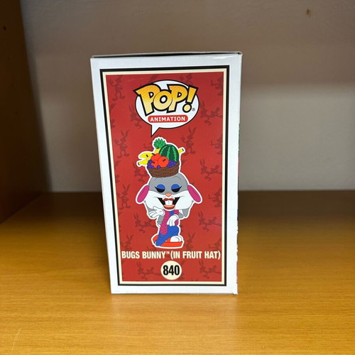 Funko Pop Bugs Bunny (In Fruit Hat) like new