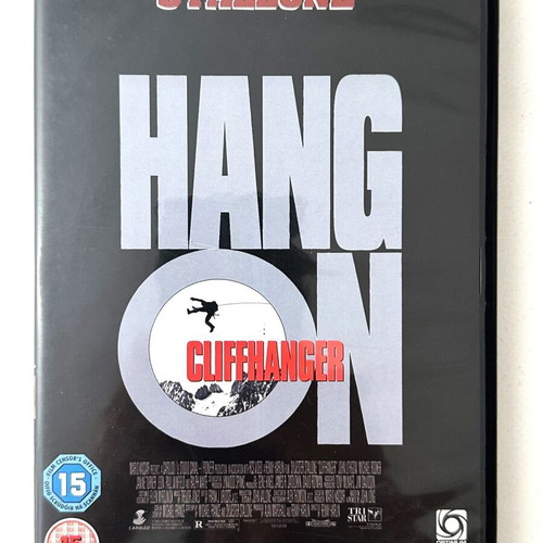 Cliffhanger DVD like new, action genre, English without subtitles