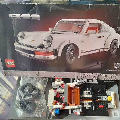 Lego 10295 Icons Porsche 911 complete set used