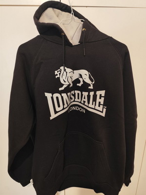 Lonsdale London men's hoodie black size M with minor wear