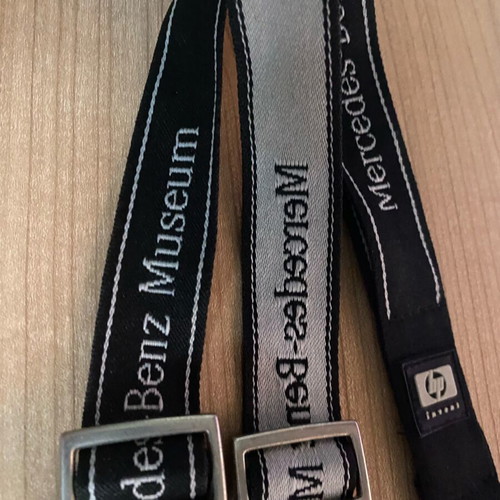 Mercedes Benz Museum HP collectible lanyard like new for card or keys