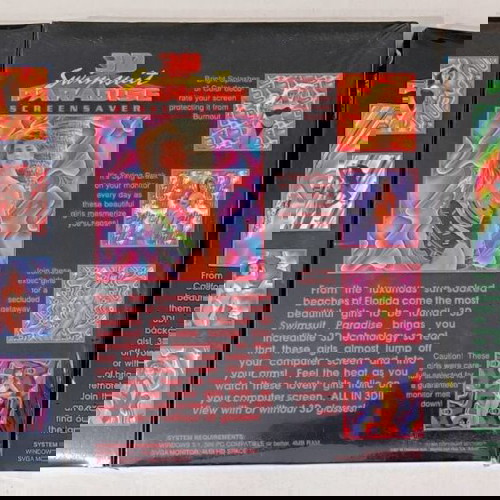 PC - 3D Swimsuit Paradise Screensaver Collection I,II,III (Big Box, Sealed) *Sector3*