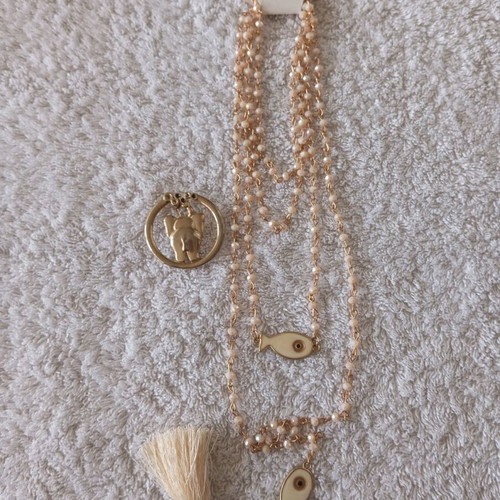 Handmade jewelry new with necklace and elephant brooch