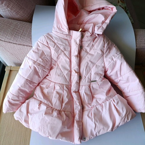 Mayoral jacket 18 months 86cm like new, pink, very warm