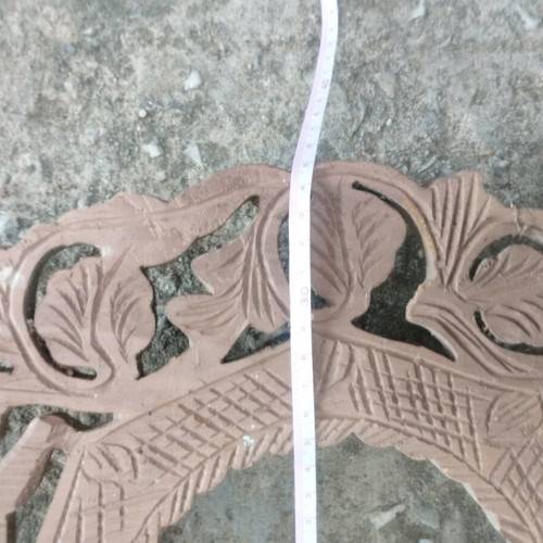 Antique wooden carved handmade stefanochiki like new
