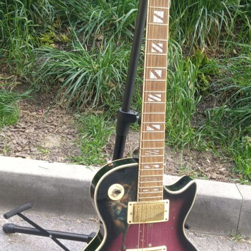 Electric guitar LesPaul George Miles signature like new