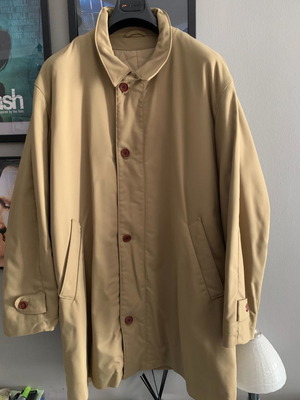 Cerruti 1881 car coat used, waterproof, beige-brown, size XXL