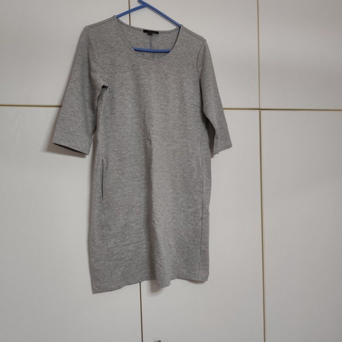 Esmara grey autumn dress, medium size, elbow sleeve