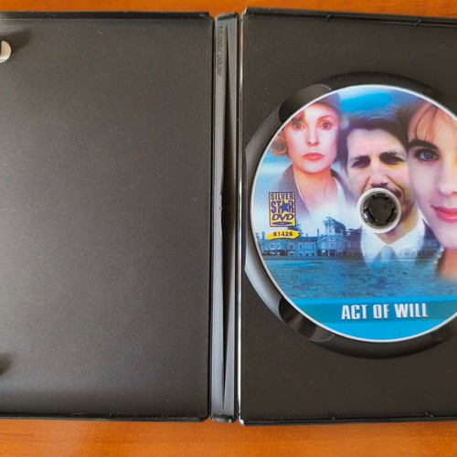 Act of Will DVD used with subtitles, drama series